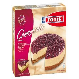 Tarta de queso y cereza de Jotis (Estuche de 800 g) – Caja de 5 unidades